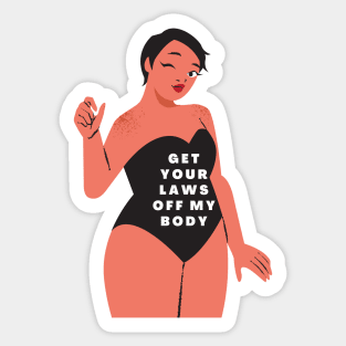 My Body My Rules Sticker